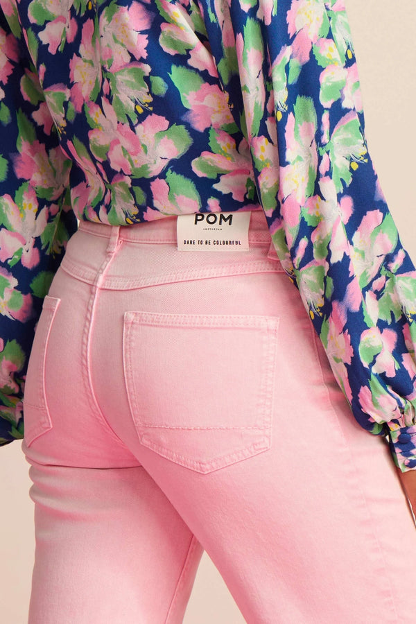 Elli Straight Pink Jean